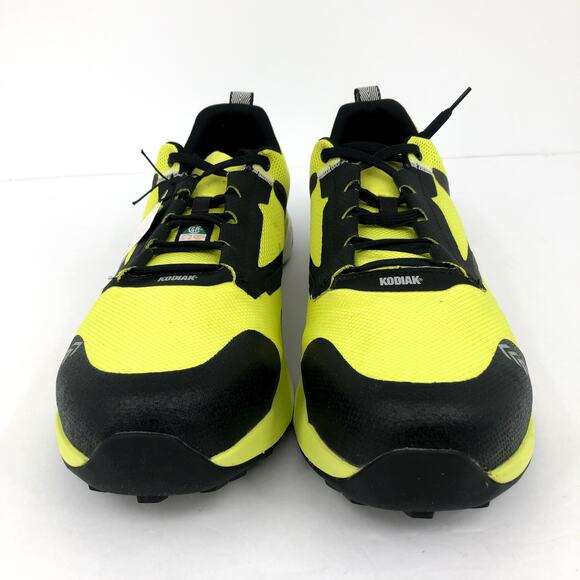 KODIAK Mens Quicktrail Work Shoe 15 WIDE Yellow Nano Composite Toe Safety NIB - Picture 4 of 10